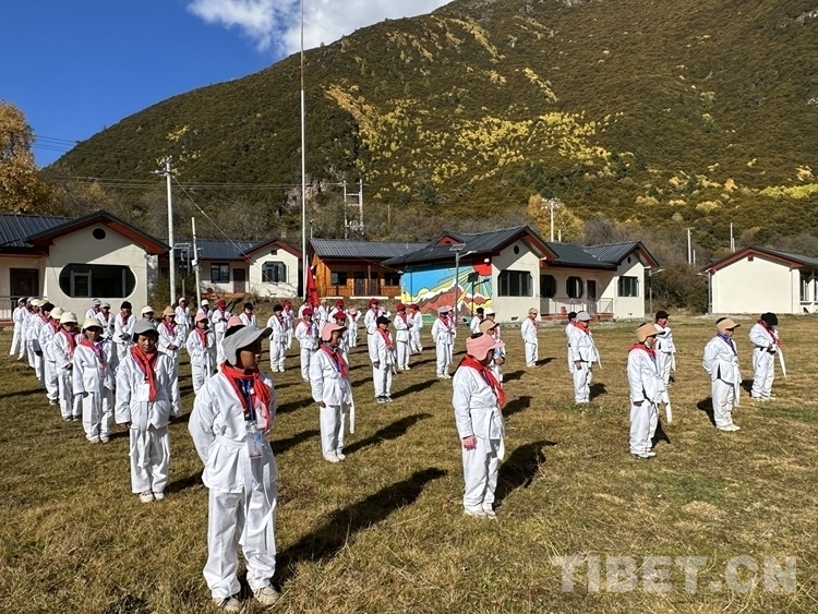 kb体育2023西藏青少年跆拳道素质拓展训练营开营(图1)